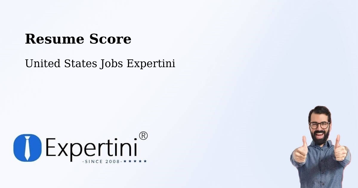 Resume Score & Job Description Match Tool – Pleasant View - United States Jobs Expertini
