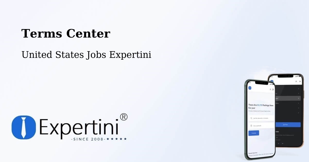 Terms of Service – Pleasant View - United States Jobs Expertini